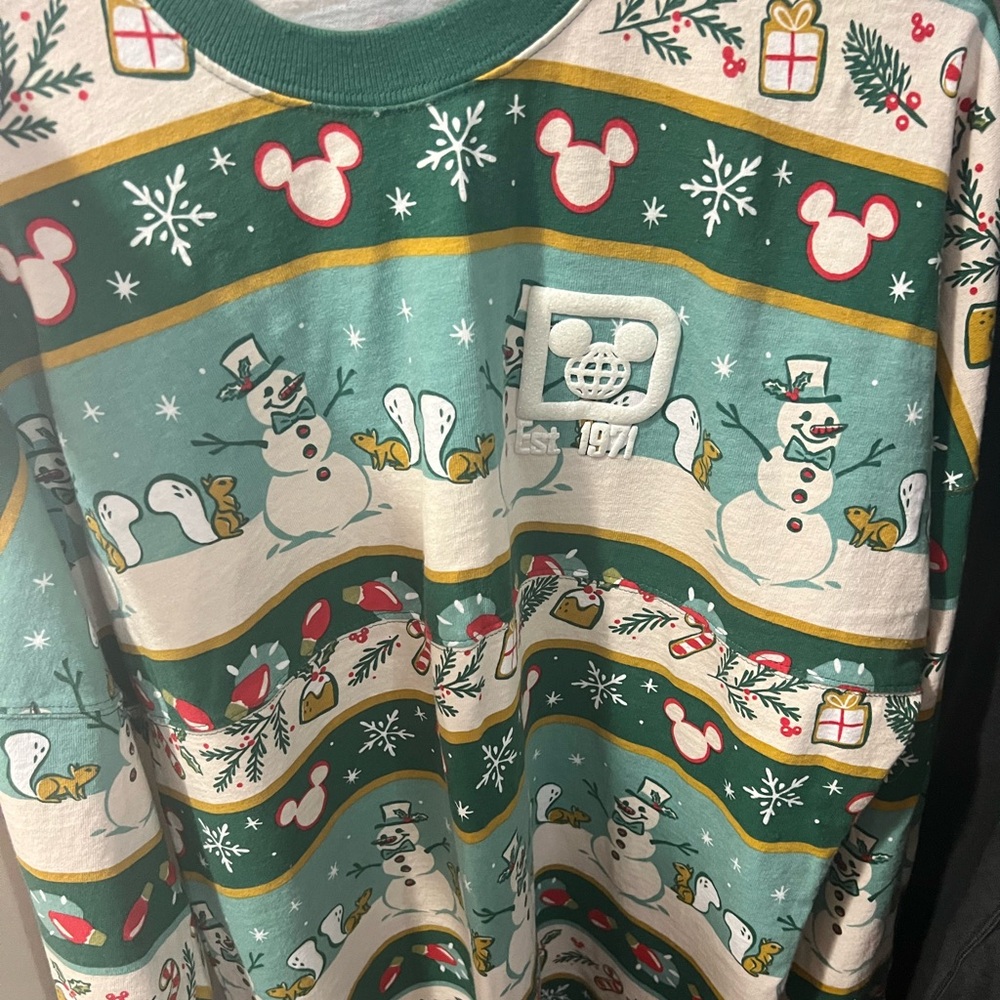 Disney Winter Jersey Shirt